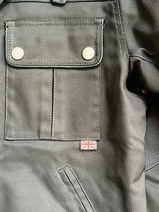 Cazadora Belstaff Negra Talla XL