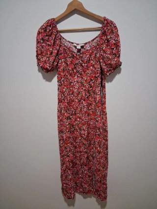Vestido floral multicolor