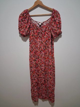 Vestido floral multicolor