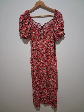 Vestido floral multicolor