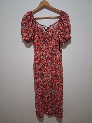 Vestido floral multicolor