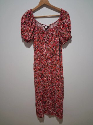 Vestido floral multicolor