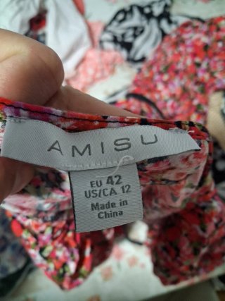 Vestido floral multicolor