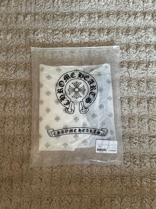 Camiseta Manga Larga Chrome Hearts Blanca y Negra