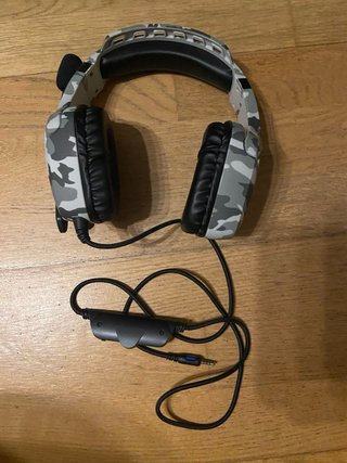 Cascos Gaming Camuflaje