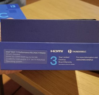 Mini PC Intel NUC i3 8GB RAM 512GB SSD