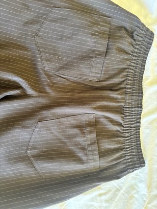 Pantalón Zara baggy rayas