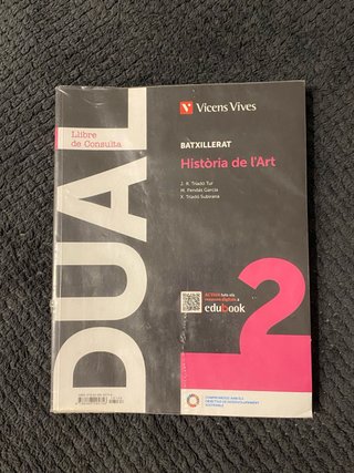 Libro teórico Historia del Arte 2º BACH (catalán)