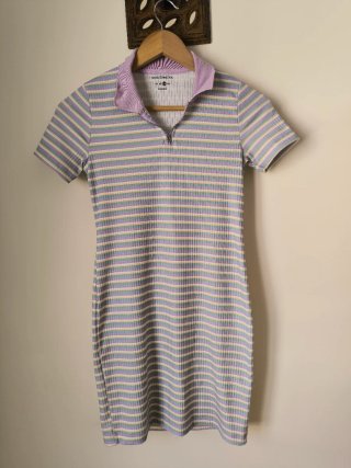 Vestido listrado Young Connection 14 anos