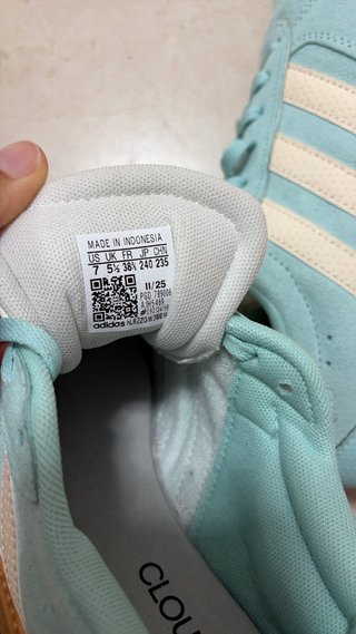 Adidas Bambas Azul Claro y Beige