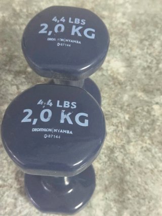 Par Mancuernas Decathlon Nyamba 2kg (2 x 2 kg)