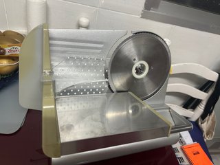 Cortadora de fiambres y fileteadora