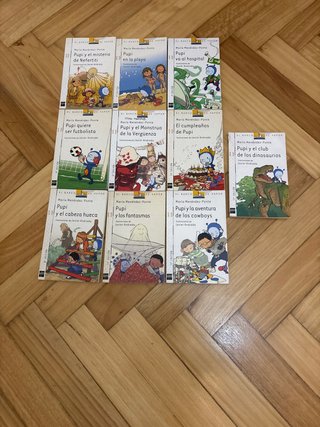 Pupi libros 1 2 3 4 5 6 7 8 9 y 15