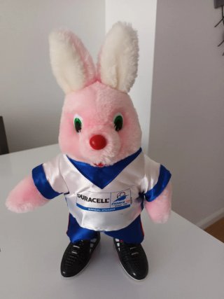 Conejito Peluche Duracell Francia 98