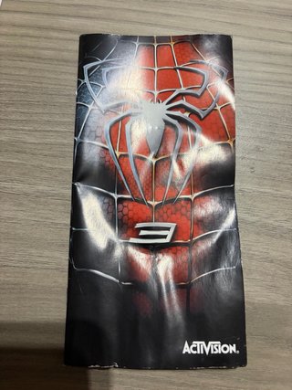 Libretto e Copertina Spiderman 3 PSP