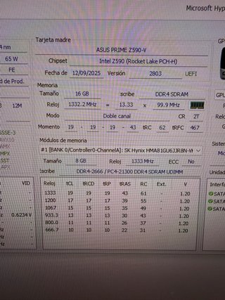 PC ASUS Z590-V