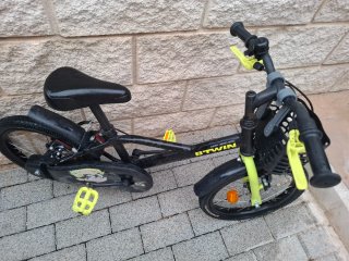 Bicicleta Infantil Decathlon Dark Hero 16