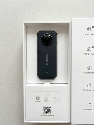 Insta360 X3 Cámara de Acción 360