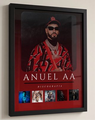 Cuadro Decorativo Anuel AA Discografía