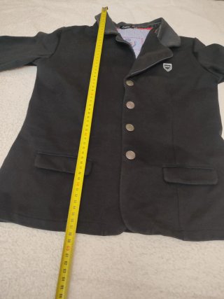 Chaqueta equitación niña negra, Talla