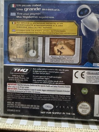 WALL-E Nintendo DS Completo Originale