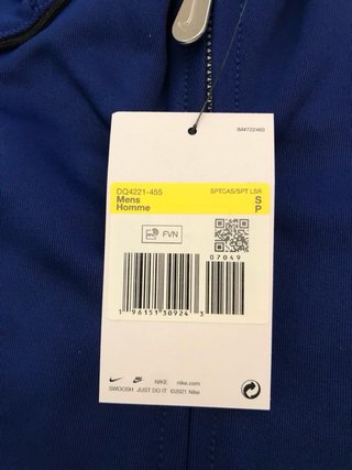 Chaqueta Nike Air Azul