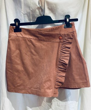 Falda pantalón Zara rosa palo talla S