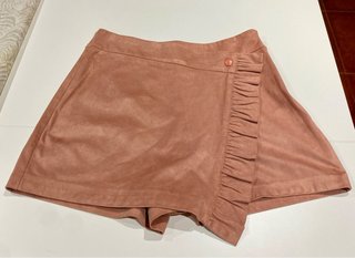 Falda pantalón Zara rosa palo talla S