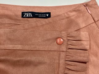 Falda pantalón Zara rosa palo talla S