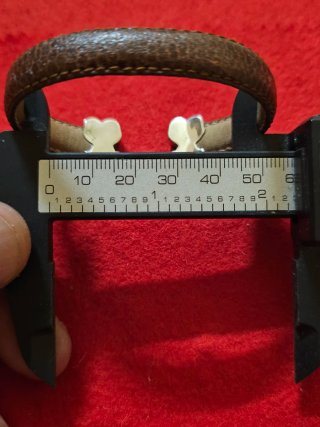 Pulsera Tous Oso Plata 925 y Cuero Marrón