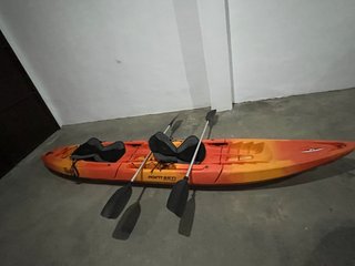 Kayak Point 65°N desmontable 2 plazas + 2 remos