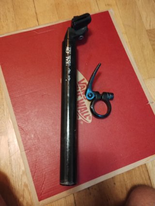 Tija Kalloy 31.4mm acero cr-mo 4130 Heat Treated