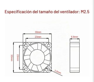 4 Ventiladores DC 5V para Raspberry Pi