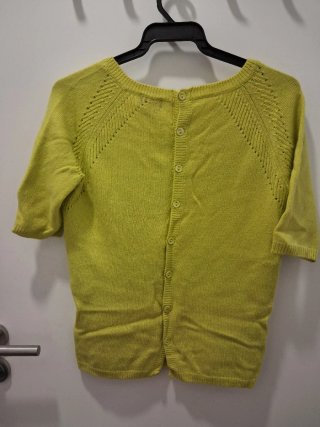 Camisola malha Cyrillus amarela lima