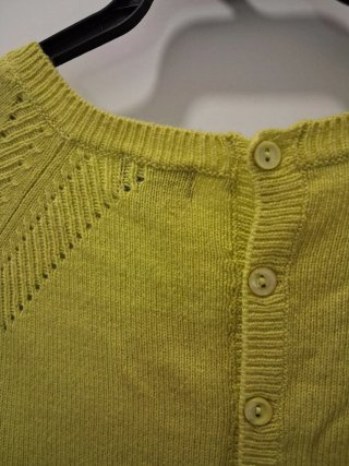 Camisola malha Cyrillus amarela lima