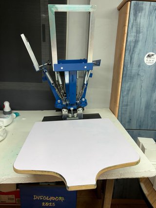 Máquina Serigrafía Vevor 4 Colores Profesional
