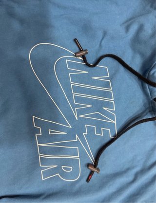 Camiseta Nike Air manga corta azul