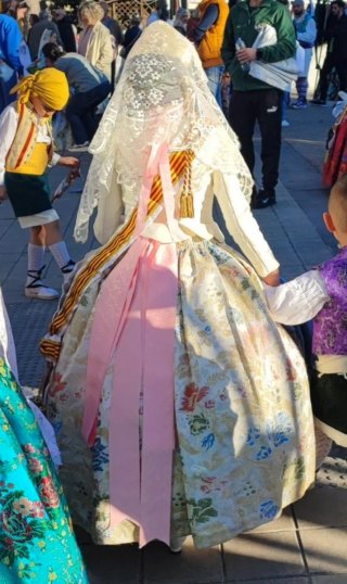 Vestido de Fallera para Niña