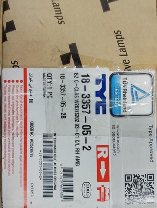 Piloto mercedes-benz 1075 18-3357-05-2 clase c