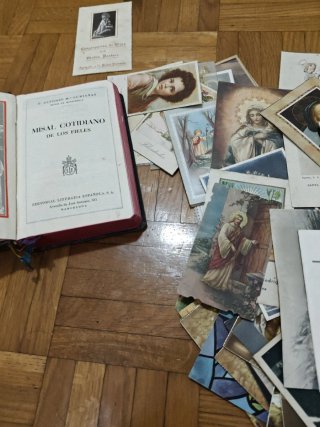 Lote Postales Religiosas Antiguas