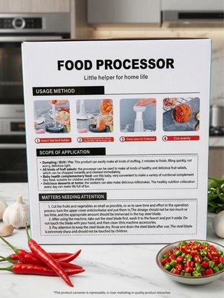 Procesador de Alimentos Manual