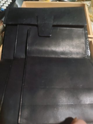 Cartera Pielnoble Negra Cocodrilo