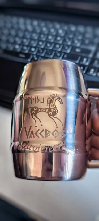 Jarra de acero inoxidable personalizada