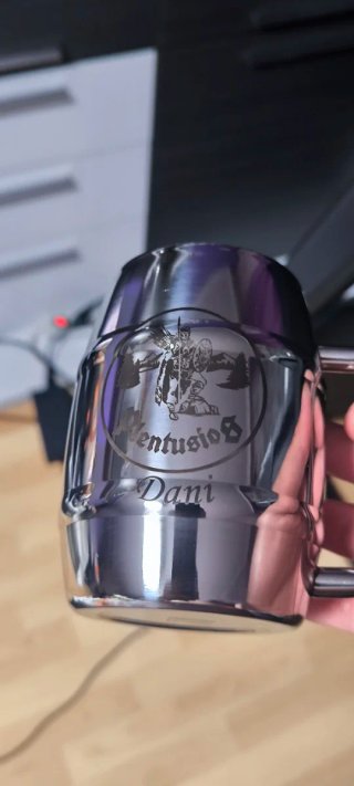 Jarra de acero inoxidable personalizada