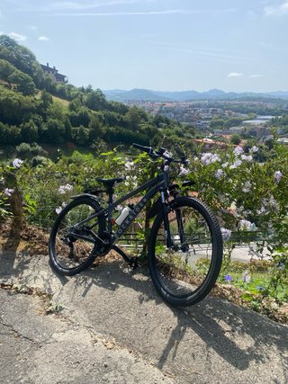 Bicicleta MTB Rockrider Gris