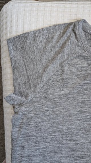 Camiseta deporte gris manga corta Tenth