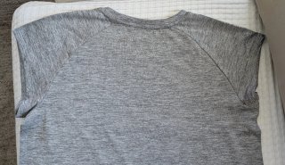 Camiseta deporte gris manga corta Tenth