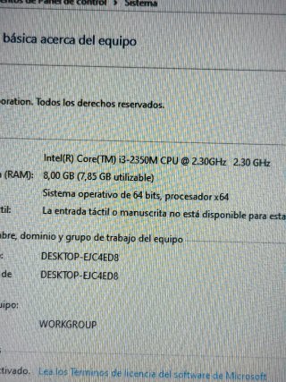 Portátil Acer Aspire 5749