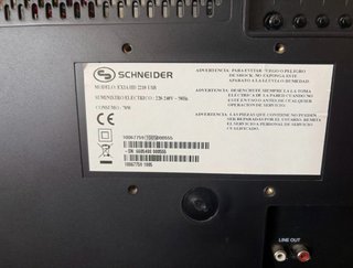 TV Schneider 22” HD HDMI USB + Mando