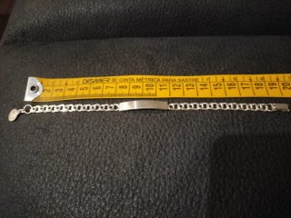 Pulsera de plata con perlas